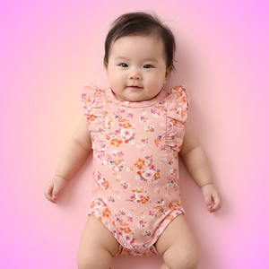 ผู้ผลิตชุดบอดี้สูทเด็กแรกเกิดผ้าฝ้ายนุ่ม รับผลิตแบรนด์ส่วนตัว ชุดรอมเปอร์เด็ก ชุดรอมเปอร์ลายทาง ชุดรอมเปอร์ฤดูร้อน - Product Image 1