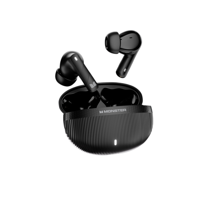 MonsterGT22 In-Ear Wireless Headphones Open-ear Noise Cancelling Sports Earphones with LED Battery Indicator JL Chipset