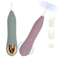 Vrouwelijke clitoris- en G-spot vibrator, IPX6 waterdicht, USB oplaadbaar, 7 standen - krachtige, precieze orgasme pen, masturbatie hulpmiddel voor vrouwen