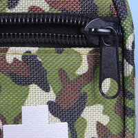Sac de voyage d'urgence FOCUS, 600D Oxford, camouflage, trousse de premiers soins pour la randonnée, pochette personnalisée avec logo, résistant à l'usure, imperméable, fermeture à boucle