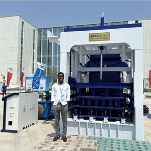 <strong>QT12</strong>-15A Advanced Vibrating Brick Making Machine, ISO Certified <strong>Automatic</strong> <strong>Block</strong> <strong>Production</strong> Line, Concrete <strong>Block</strong> Machine for Sale - Product Image 6