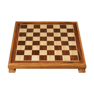 Tavolo da <span class=keywords><strong>Scacchi</strong></span> in Legno Padauk di Alta Qualità con Gambe Rialzate e Superficie Liscia per Gioco Professionale e Occasionale - Product Image 2