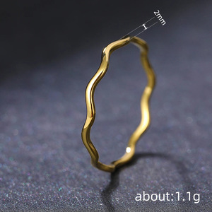 Anello Minimalista da Donna, Elegante Gioiello da Dito per Uso Quotidiano - Product Image 4