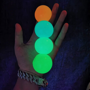 Stick Wall Ball Stress Relief Ceiling Squash Globbles Decompression Toy Sticky Target Ballceiling Light Ball