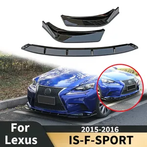 กันชนหน้าสำหรับ IS F Sport ปี 2015 2016 ชุดแต่งดิฟฟิวเซอร์ล่าง สปอยเลอร์ ลิปการ์ด บอร์ดกันกระแทก ชุดแต่งตัวถังรถยนต์ อะไหล่และอุปกรณ์เสริม - Product Image 1