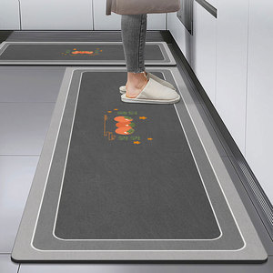 Tapete Lanseon Super Absorbente, Antideslizante, de Secado Rápido, Ecológico, con Patrón Geométrico, Lavable a Mano, de Tierra de Diatomeas, Resistente al Aceite - Product Image 3