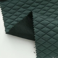 Tissu en daim polaire de style nouveau 2026, 98% polyester, 2% élasthanne, écologique, softshell de poids moyen