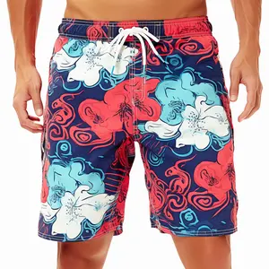 Custom Logo Man Snelle Droge Boardshort Heren Gerecycled Surf 4 Way Stretch Zwembroek Board Shorts