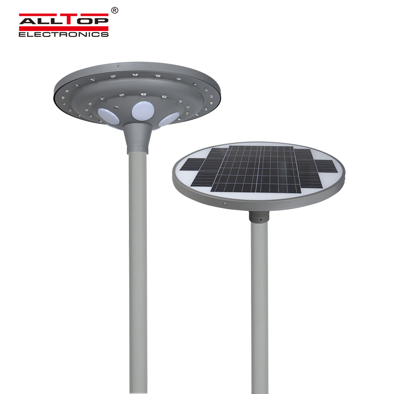 ALLTOP Waterproof Outdoor Ip65 Integrated 30w 60w Led Solar Garden Light Price