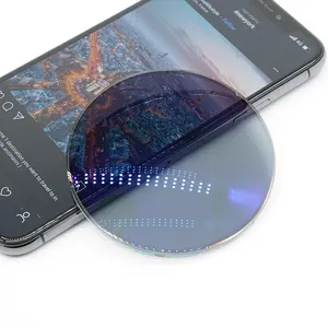 フォトクロミック1.56シービーブルーカット光学レンズブルーレイヤー強化ビジョン効果 - Product Image 1