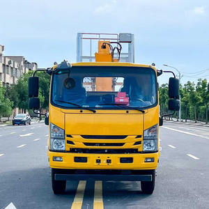 Plataforma de Trabajo Aéreo ISUZU 4x2 Diésel de 190 hp con Grúa y Capacidades de Autodescarga, Altura Máxima de Trabajo <span class=keywords><strong>20</strong></span> M - Product Image 4