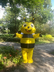 Costume d'<span class=keywords><strong>abeille</strong></span> <span class=keywords><strong>gonflable</strong></span> pour adulte, tenue de mascotte pour les fêtes et les festivals, costume de déguisement amusant - Product Image 6