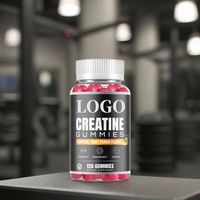 Bonbons gélifiés à la créatine monohydrate pour adultes OEM/ODM, 5 g de créatine par portion, végétarien, casher, sans gluten, sans gélatine, soutien musculaire