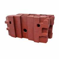Pièces et composants en fonte ductile GGG40 moulés par perte de cire et par gravité pour la construction et les équipements industriels