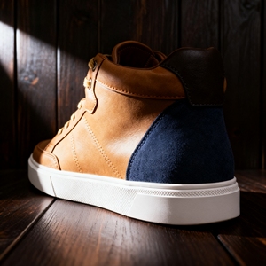 Zapatos Casuales para Hombre Cacatu FL25057 2025, con Cordones, Ligeros, con Entresuela de PU, Antideslizantes, Resistentes al Desgaste, con Suela Gruesa para Exteriores - Product Image 4
