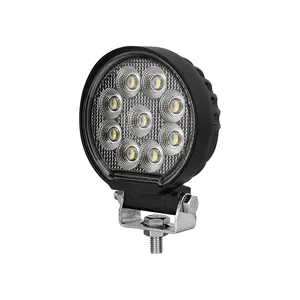 Eマーク承認12V24ボルト36wトラクタートラック車ユーティリティ車両作業ランプ用の最高のオフロードLED作業灯ラウンド
