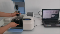 7800 ~ 350 cm FTIR Spectromètre infrarouge à transformée de Fourier Analyse ATR Spectromètre FT-IR NIR