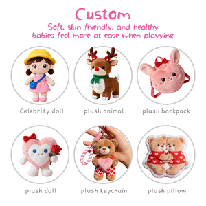 Fornitore di Peluche ODM con Basso MOQ, Crea il Tuo <span class=keywords><strong>Personaggio</strong></span> di Cartone Animato di Alta Qualità con Forma, Colore e Tessuto Personalizzati - Product Image 4