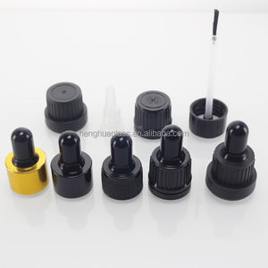 Sérum cosmétique pour le <span class=keywords><strong>visage</strong></span> à l'ambre, huile essentielle, soin de la peau, diffuseur cosmétique, flacon en verre noir ambré de 5 ml, 10 ml, 15 ml avec pinceau et compte-gouttes - Product Image 5