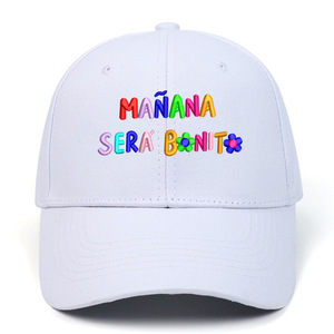 Cross-border New Manana <span class=keywords><strong>Sera</strong></span> Bonito Bad Rabbit 3D Imagen bordada Hebilla de metal común Gorra de béisbol de tapa dura Sombrero para el sol al aire libre - Product Image 3