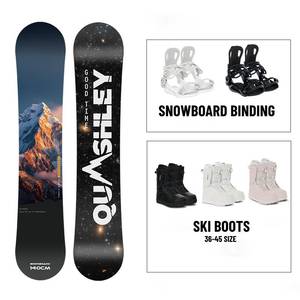Prix d'usine OEM, ski de montagne, <span class=keywords><strong>snowboard</strong></span> avec fixations et bottes, ensemble de <span class=keywords><strong>snowboard</strong></span> personnalisé, équipement de ski - Product Image 4