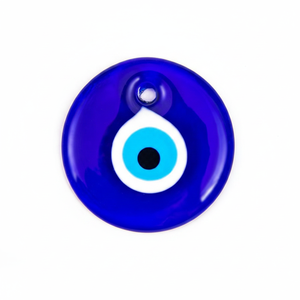 Cuentas de cristal redondas de 8,5 CM hechas a mano, amuleto del ojo malvado para NAzar, de Turquía - Product Image 2