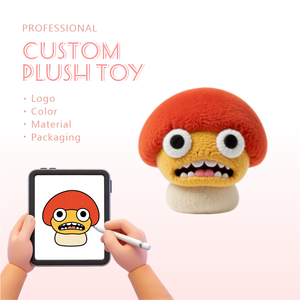 ตุ๊กตาหมาป่าสีเทาขนาดใหญ่ น่ารัก ทำจากผ้าลินิน ตลกขบขัน แบบกำหนดเองได้ - Product Image 1