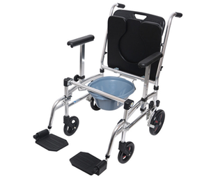 เก้าอี้ห้องส้วมแบบพับได้อเนกประสงค์สำหรับผู้ใหญ่ผู้สูงอายุและอุปกรณ์เพื่อความปลอดภัยในห้องน้ำสำหรับคนพิการ - Product Image 3