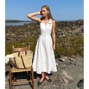 chinese dress ladies Maxi Dress (Linen) main image 0