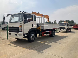 סין קטן 4x2 כונן מנוף נייד משאית 5 טון טלסקופי בום הילוכים & משאבה 25M גובה הרמה - Product Image 3