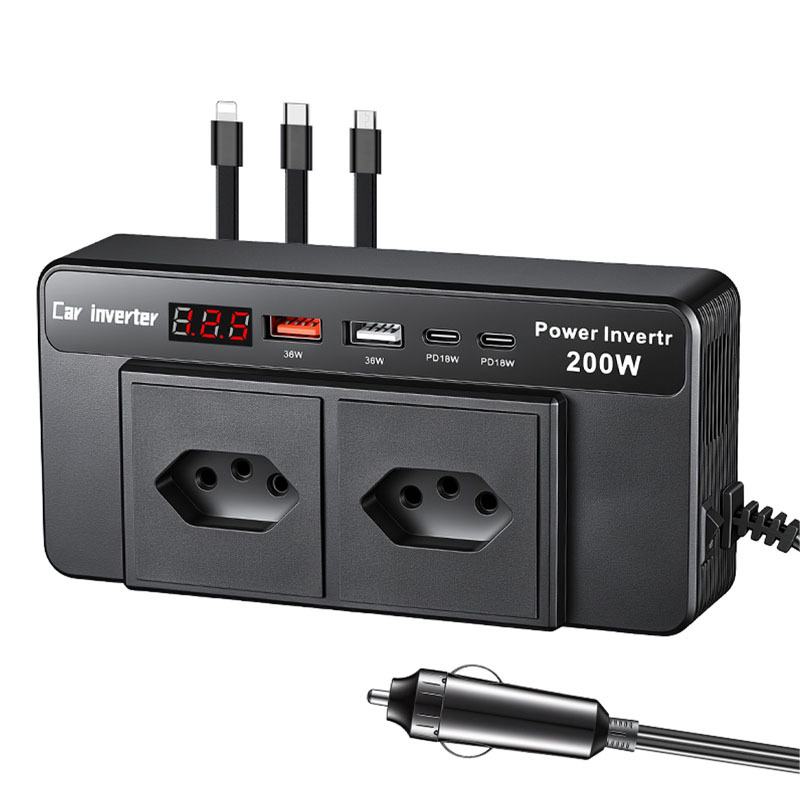 Prise standard brésilienne 12V à 220V