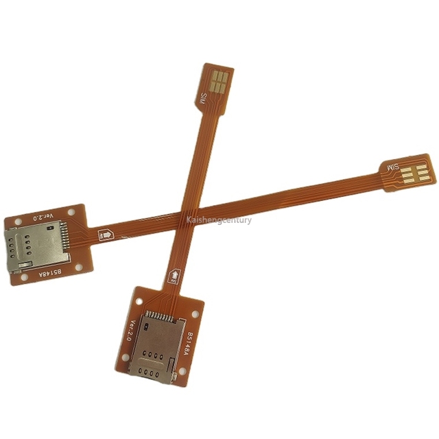 Factory Price 150MM 200MM Length To SIM Card Extender with Push Slot FPC Flat Cable Online sale