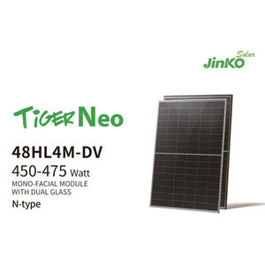 Achat de <span class=keywords><strong>Jinko</strong></span> 48HL4M-DV Tiger Neo N Type 450 455 460 <span class=keywords><strong>465</strong></span> 470 Panneau solaire facial à double verre de 475 watts - Product Image 3