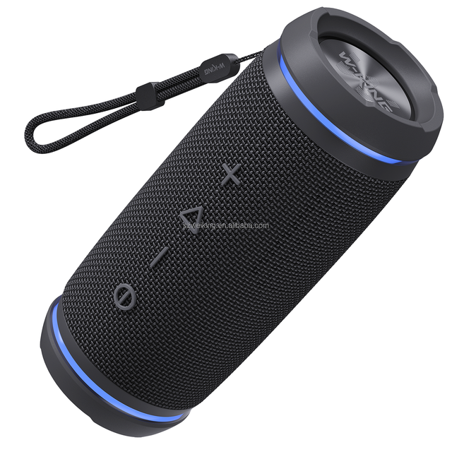 Hot Selling W-KING TWS IPX6 Waterproof Woofer Wireless Outdoor Ourtable Bluetooth Speaker Support 2EQ and Handsfree