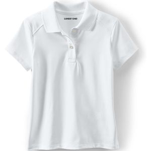 Camiseta Polo de Manga Corta para Niñas FOXA, Uniforme Escolar, Secado Rápido, 100% Poliéster, Corte Ajustado - Product Image 3