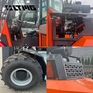 Chariot élévateur tout-terrain LTMG, nouvelle conception, 3,5 tonnes, 3500 kg, petit chariot élévateur tout-terrain avec moteur japonais - Product Image 6