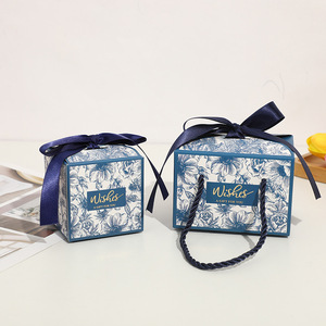 Ramah Lingkungan Kustom Desain Baru Mewah Mendukung Pernikahan Manis Hadiah Kemasan Kertas Kotak Permen Emas untuk Kue Kue - Product Image 4