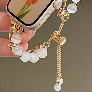 <span class=keywords><strong>Bracelet</strong></span> de montre élégant et concis avec <span class=keywords><strong>bracelet</strong></span> en métal perlé pour toutes les séries, deux options de couleur - Product Image 5