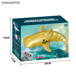 Mùa hè hồ bơi trò chơi nước RC động vật đồ chơi trẻ em điều khiển từ xa cá mập 2.4G - Product Image 6