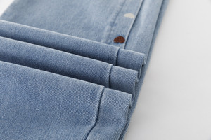 Yyo הסיטונאי בנות גדולות ג 'ינס ילדים רחב הרגל הדפס פרחוני עמיד למים מכנסיים - Product Image 6