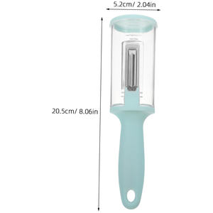 Pelador Manual Multifunción de Acero Inoxidable para Frutas, Verduras y Pescado, Removedor de Escamas - Product Image 2