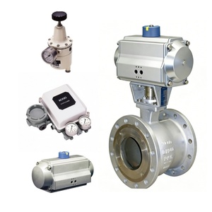 Válvula de Control Rotativa Tipo V Serie CBV de Neway, Koso 6300r, para la Industria Petroquímica, Diseño de Muesca para un Control Preciso del Flujo - Product Image 1