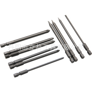 Mr Drill 10Pcs Phillips And Flathead 100Mm Hex <b>Screwdriver</b> <b>Bit</b> <b>Set</b> Magnetic Extended For Diy - Product Image 2