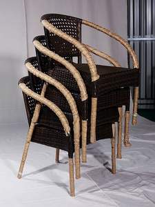 Açık alüminyum ve metal plastik ahşap mobilya Set yemek seti - Product Image 4