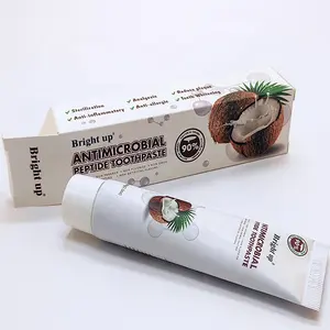 Hot Sale Coconut Oil Whitening Toothpaste Oral Care Protect Teeth Bamboo Charcoal Day And Night Toothpaste