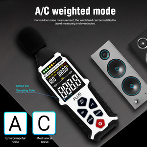 Cầm tay âm thanh mức độ Meter khối lượng đo cụ 30-130dB phạm vi kỹ thuật số tiếng ồn Tester cho môi trường phát hiện tiếng ồn - Product Image 3