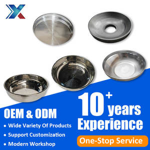 高品質カスタムスピニング304ステンレス鋼ドームカバーOEMフラットカバーシートメタル加工YaXin YX-8 0.1m表面 - Product Image 1