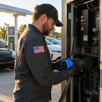 Connecteur étanche Jnicon M25 à double tête 4 broches IP67, prise d'extension de câble d'alimentation industrielle mâle-femelle