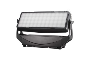 Projecteur LED mobile d'extérieur IP65 48x20W RGBW Ra80 CRI en aluminium, contrôle DMX512, culot E27, intensité variable, pour DJ et discothèque - Product Image 5