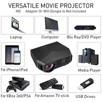 Prêt à expédier A4300 PRO mini projecteur 4k projecteur portable projecteur 4k